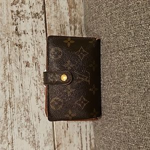 Brown Vintage Signiture Wallet
